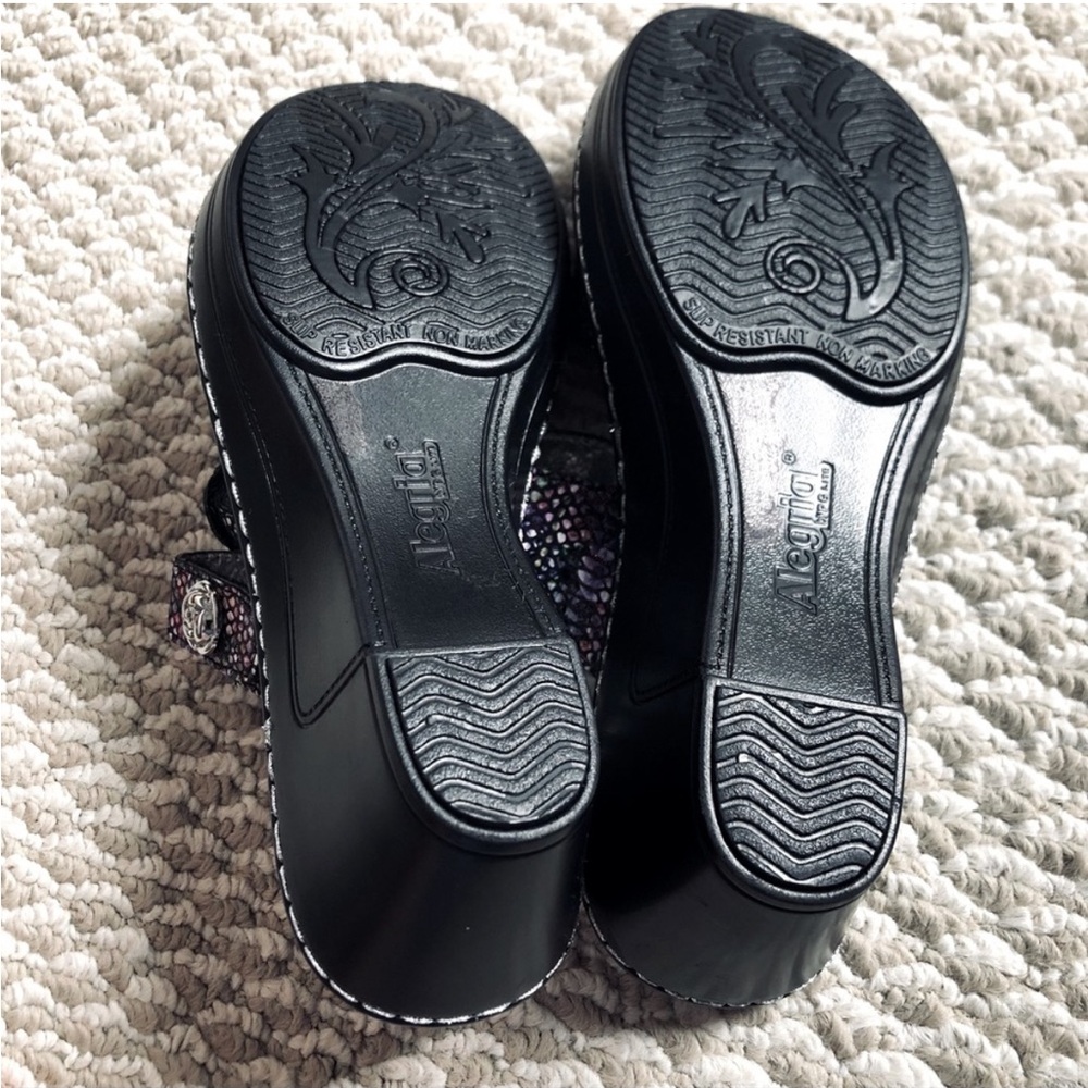 Alegria Colorful Patterned Sandals - Picture 15 of 16